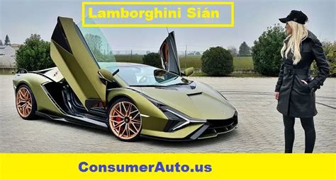 The Lamborghini Sián Unveiled: Igniting the Roads with Hybrid Power and ...