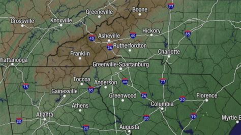 Weather Map Greenville Sc | Detailed Map