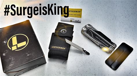 Leatherman Surge | Unboxing + Review - YouTube