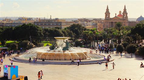 Triton Fountain, Valletta Free Stock Photo - Public Domain Pictures