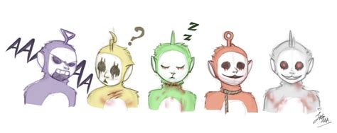 *Slendytubbies 3* characters by JulieDraw2046 on DeviantArt