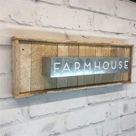 Rustic Metal Farmhouse Wood Wall Decor | Metal farmhouse, Rustic metal, Wood wall decor