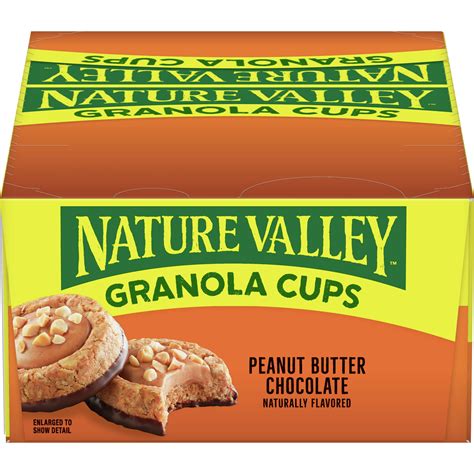 Nature Valley™ Granola Cups Snack Peanut Butter Chocolate (12 ct) 1.35 ...