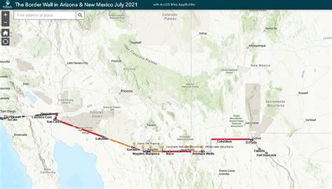 Group says border wall map reveals damage to landscape and migration routes