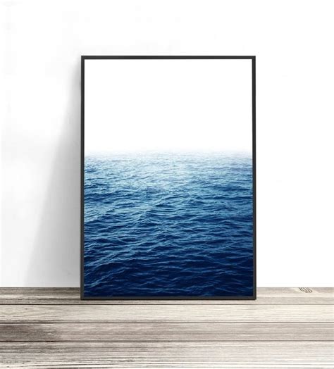 Ocean Print Ocean Photography Print Blue Water Poster Sea - Etsy | Grande arte della parete ...