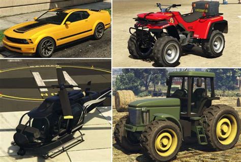 GTA Vehicles Overview - Grand Theft Fans