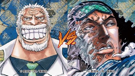 Monkey D. Garp vs Aokiji: Intense Fight on Hachinosu Island in One ...