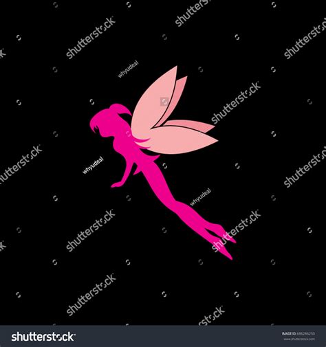 Fairy Logo Stock Vector (Royalty Free) 686286250 | Shutterstock