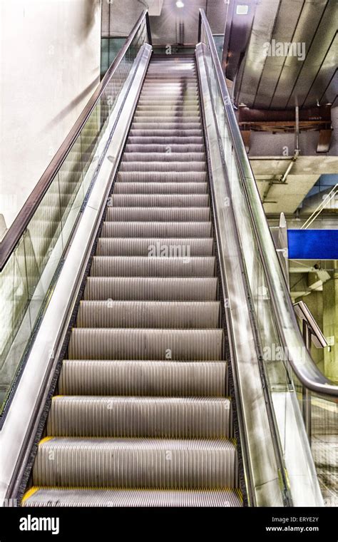 Moving staircase Stock Photo - Alamy