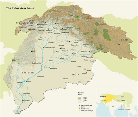 The Indus river basin | GRID-Arendal