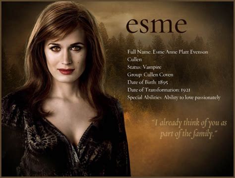 Esme Cullen Quotes. QuotesGram