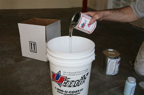 UCoat It Do-It-Yourself Epoxy Floor Coating Kit Install - Hot Rod Network