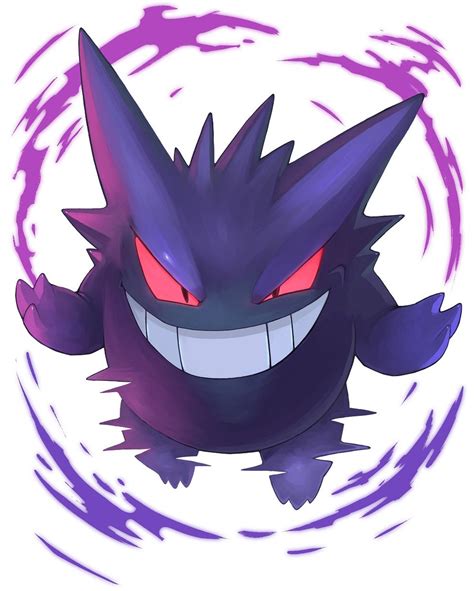 テッシー on Twitter | Gengar pokemon, Dark pokémon, Pokemon