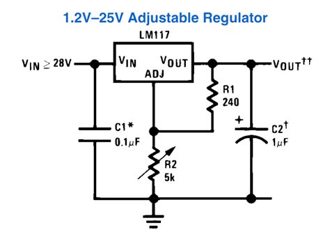 LM 317 variable power supply | Circuito electrónico, Diagrama electrónico, Componentes electronicos