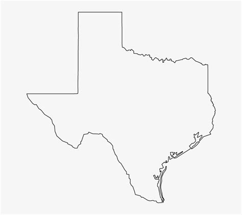 Texas Outline Map - Texas Outline World Atlas - 642x649 PNG Download ...