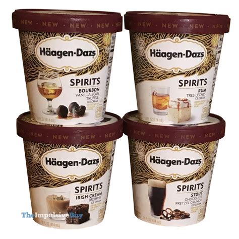 REVIEW: Haagen-Dazs Spirits Collection Ice Cream (U.S.) - The Impulsive Buy