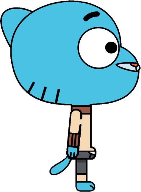 Gumball Watterson - Left by MFSJST on DeviantArt