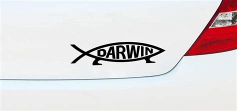 The fish sticker on the car and its meaning!