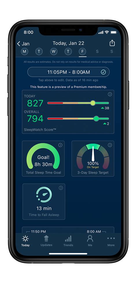 Advanced Tracking with Smart Alarm & Time to Fall Asleep — SleepWatch Blog