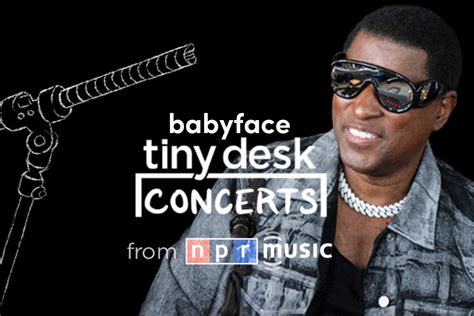 Babyface Performs NPR Tiny Desk Concert - Babyface