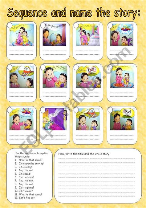 Sequence Activities For Kids