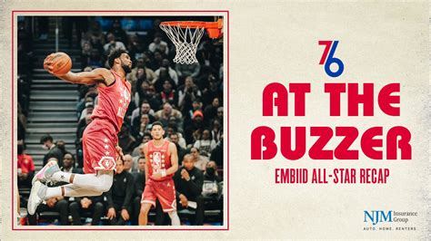 Joel Embiid All-Star Game Recap | At The Buzzer | NBA.com