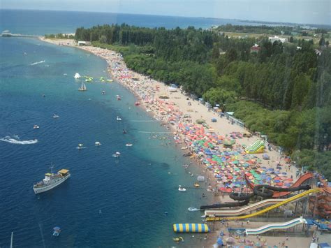 "Kyrgyzstan. Mountain. Lake "Issyk-Kul"". - Drone Photography