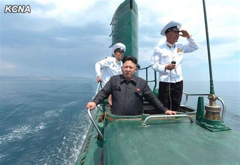 Kim Jong Un inspects North Korean submarine, calls for enhanced combat readiness - UPI.com