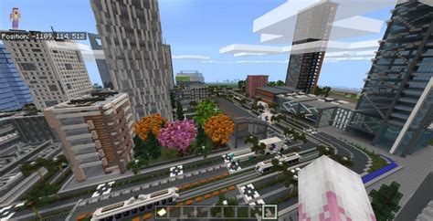 Download Modern City map for Minecraft PE