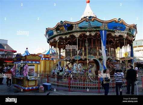 Carousel at Pier 39 in San Francisco California Stock Photo - Alamy