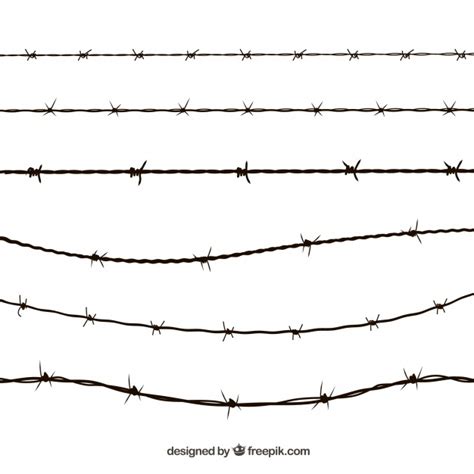 Barbed Wire Circle Vector at Vectorified.com | Collection of Barbed ...