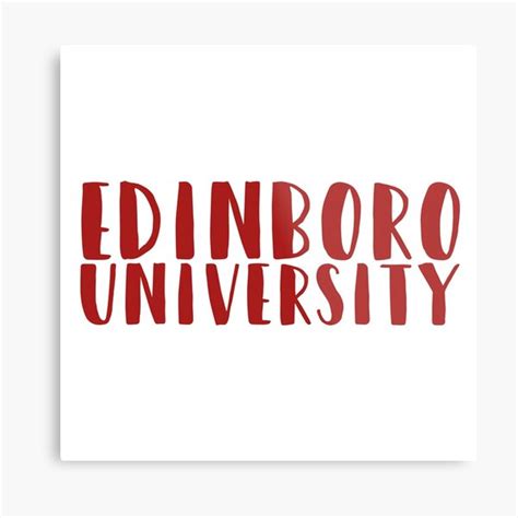 Edinboro University Wall Art | Redbubble