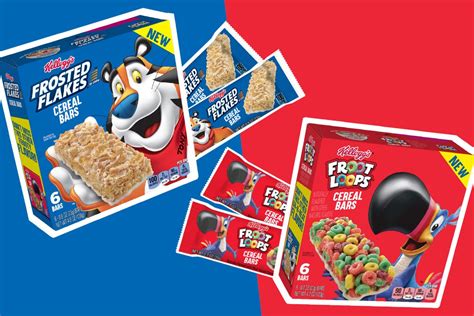 Kellogg's Froot Loops & Frosted Flakes Cereal Bars Are Here