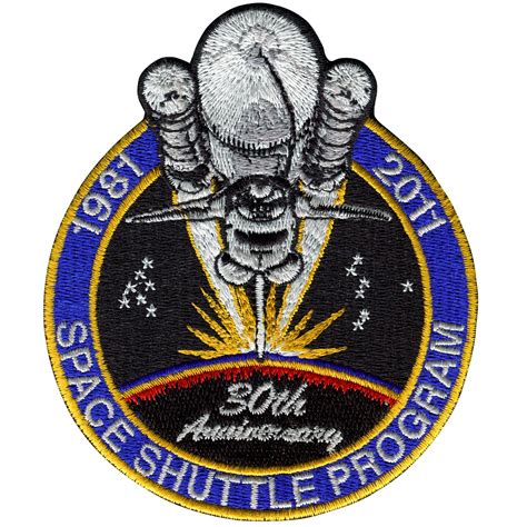 Shuttle Program 30thAnniversary | Space patch, Space shuttle missions, Kennedy space center