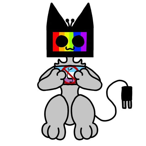 Beebo holding.. A ANTI ZOO FLAG :0 by Mr-MC-kitty on DeviantArt