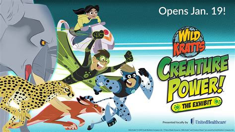 Wild Kratts®: Creature Power®! Exhibit Opens for the First Time Ever at ...