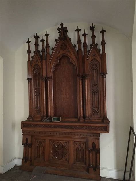 Antique Gothic Church Altar « Obnoxious Antiques