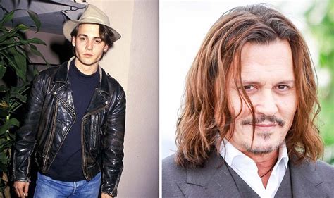 Johnny Depp's changing face as he turns 60 - surgery rumors and hair transformation - Celebrity ...