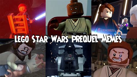 All Prequel Memes in Lego Star Wars the Skywalker Saga! - YouTube