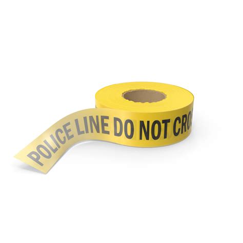 Police Tape PNG Images & PSDs for Download | PixelSquid - S105985032