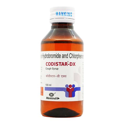 Codistar DX Cough Syrup 100ml : Price, Uses, Side Effects | Netmeds