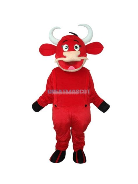 Bull Mascot Costume Free Shipping