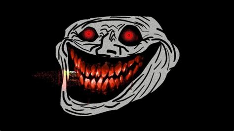 Create meme "Troll meme, troll meme is scary, scary trollface ...