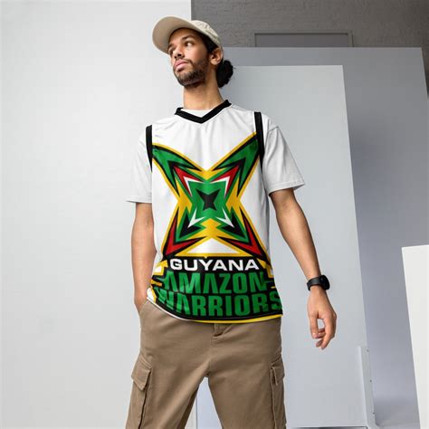 Guyana Unisex Amazon Warriors Jersey - Etsy