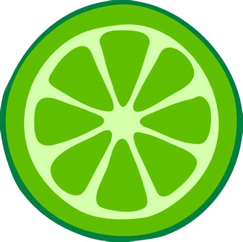 Half Lime Clipart