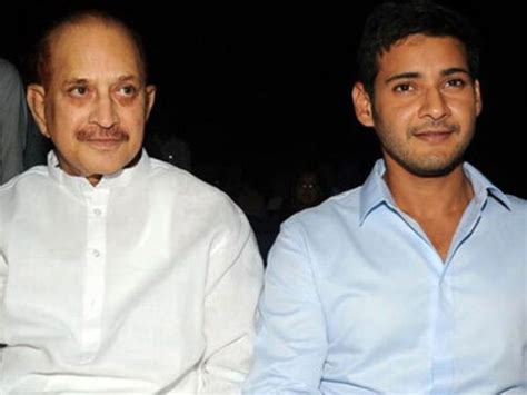 [PIC] Mahesh Babu celebrates 55 years of his father Krishna ...