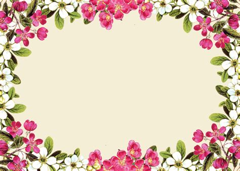 DIY printables and downloads | Flower frame png, Flower frame, Digital flowers