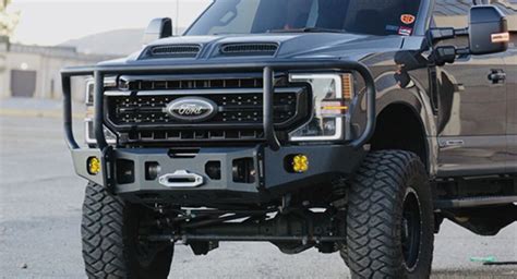 Ford SuperDuty 2017-2022 Level 1 Front Bumper and Base Rear