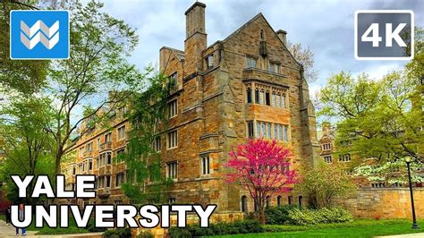 [4K] Yale University in New Haven, Connecticut USA - Campus Virtual ...