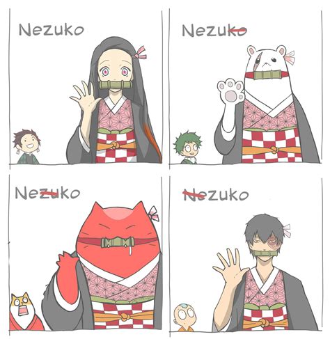 Neko Neko Neko | Nezuko | Know Your Meme